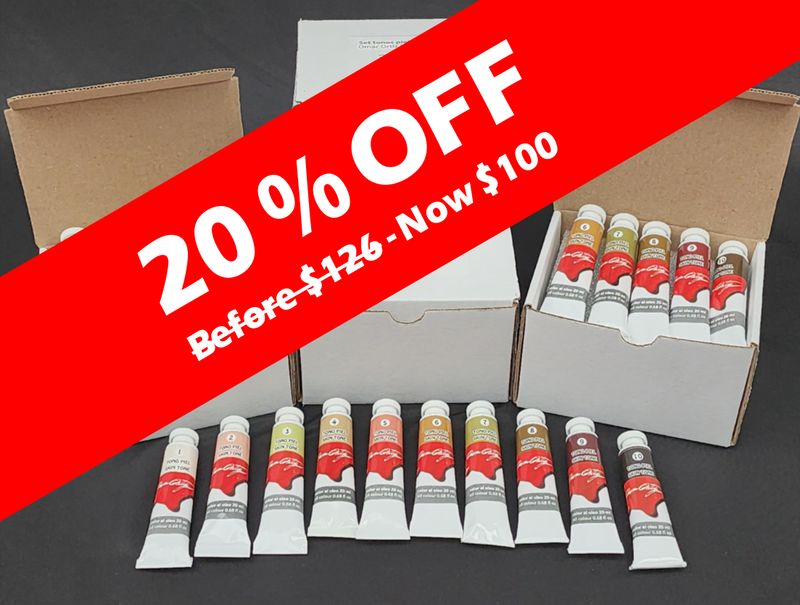 Omar Ortiz Flesh Tones Set 20 ml