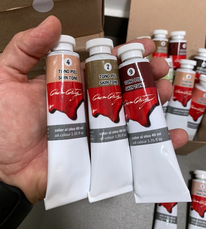 Omar Ortiz Flesh Tones Set 40 ml
