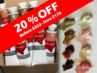 Omar Ortiz Flesh Tones Set 40 ml