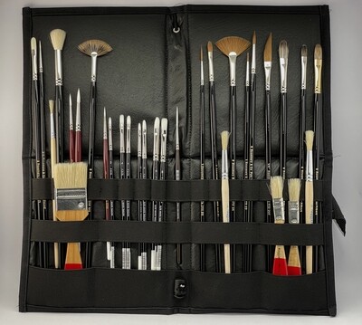 Flesh Tones Set 40 ml + PRO Brushes Set by Omar Ortiz