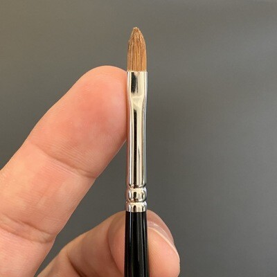 Mod 24 Pincel Series 91. Pure Sable Filbert  No.2