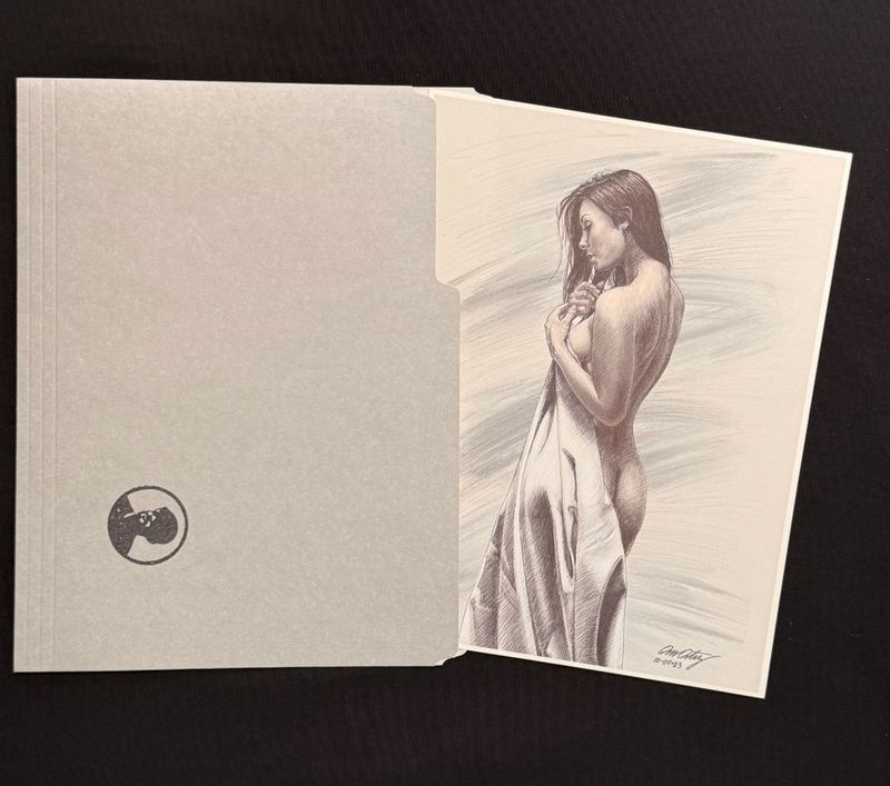 Fine art Print Drawing 01 CREAM