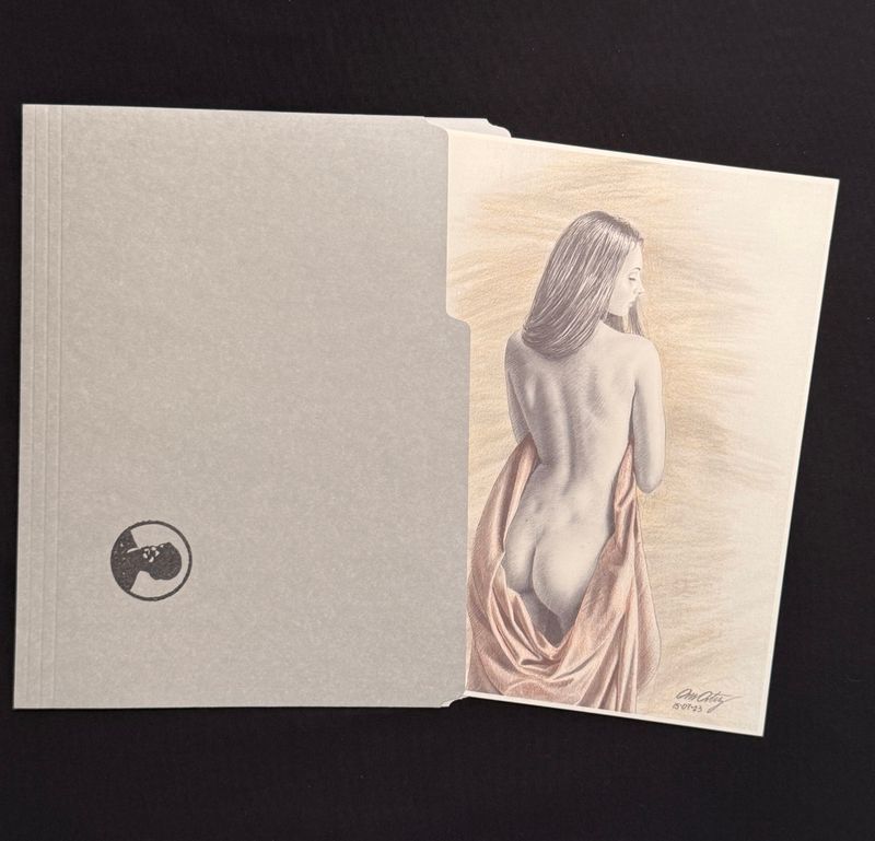 Fine art Print Drawing 03 CREAM