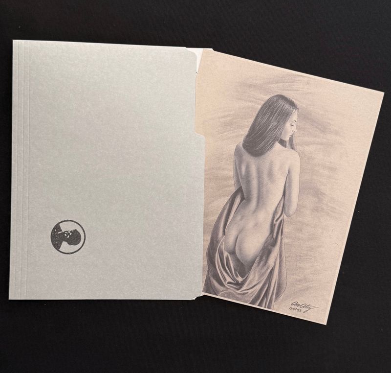 Fine art Print Drawing 03 SEPIA