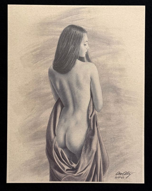 Fine art Print Drawing 03 SEPIA