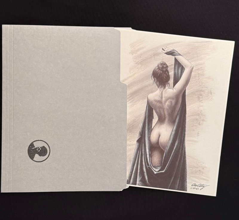 Fine art Print Drawing 02 CREAM
