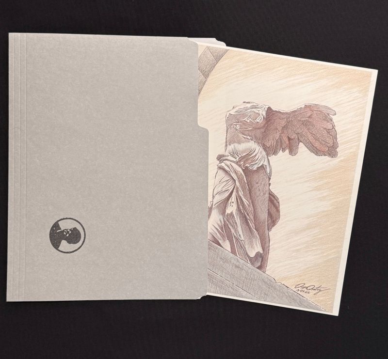 Fine art Print Drawing 05 CREAM