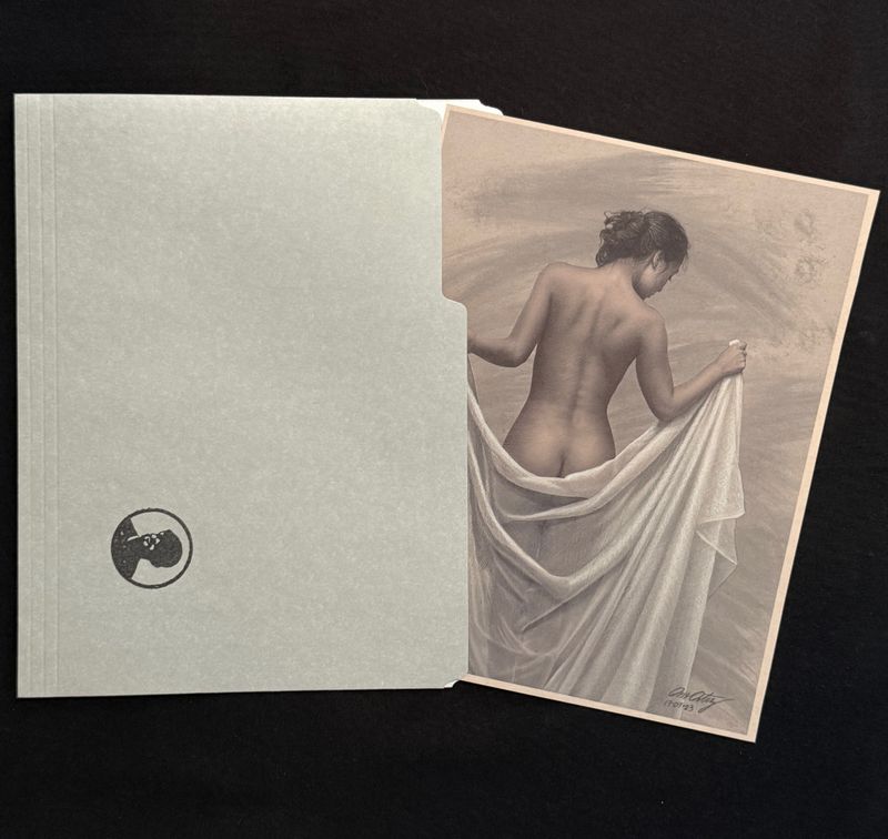 Fine art Print Drawing 06 SEPIA