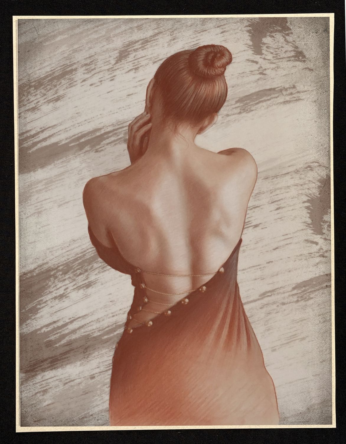 Fine art Print Drawing 07 SEPIA