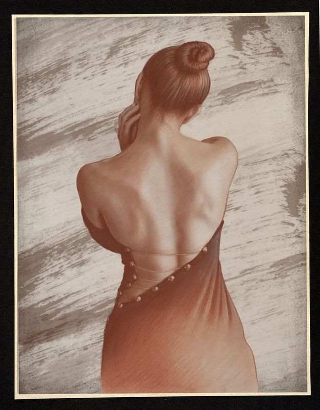 Fine art Print Drawing 07 SEPIA