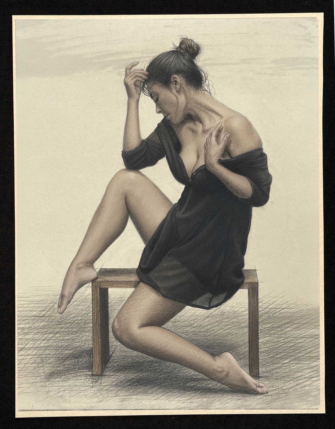 Fine art Print Drawing 09 SEPIA