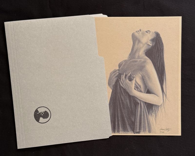 Fine art Print Drawing 10 SEPIA