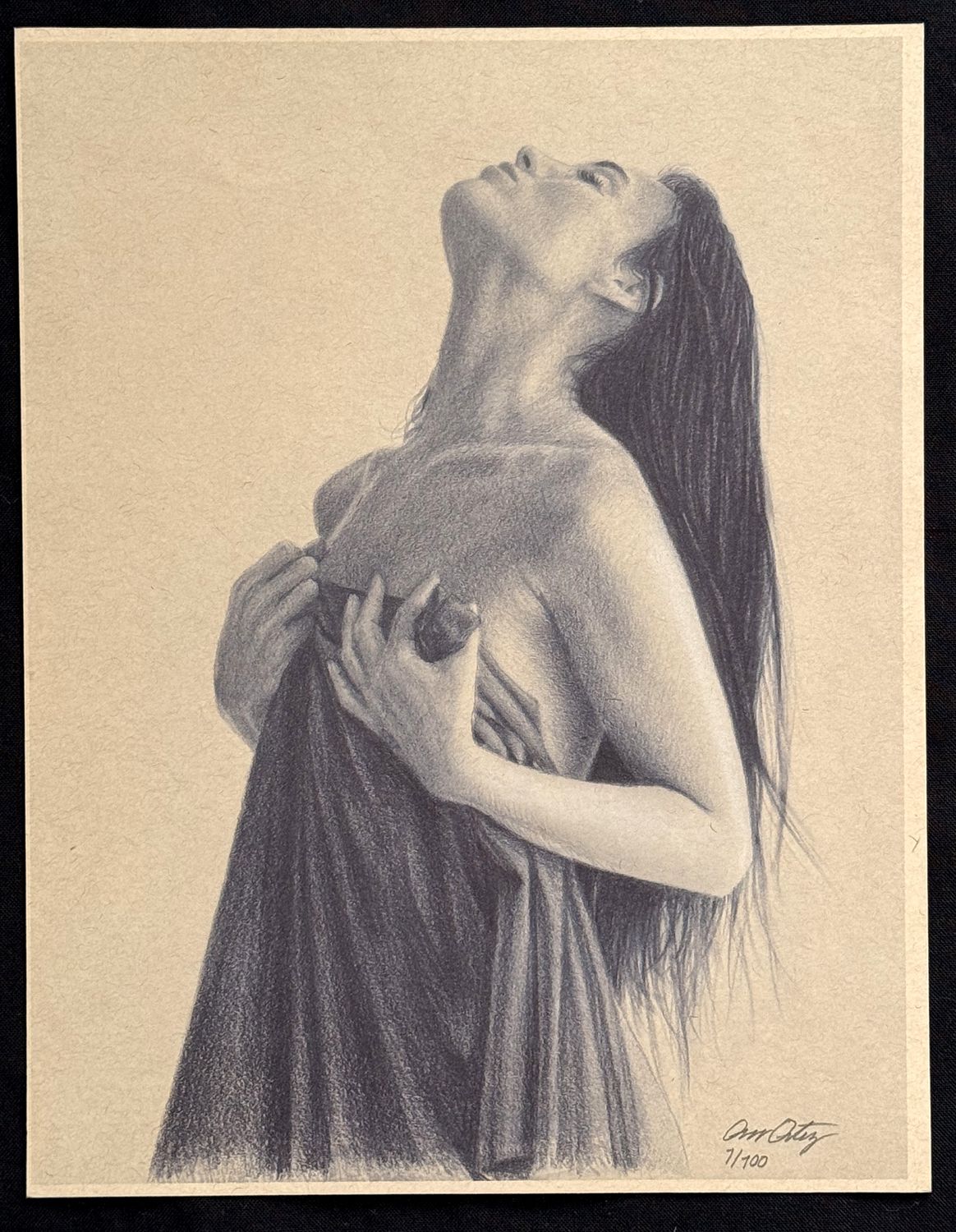 Fine art Print Drawing 10 SEPIA