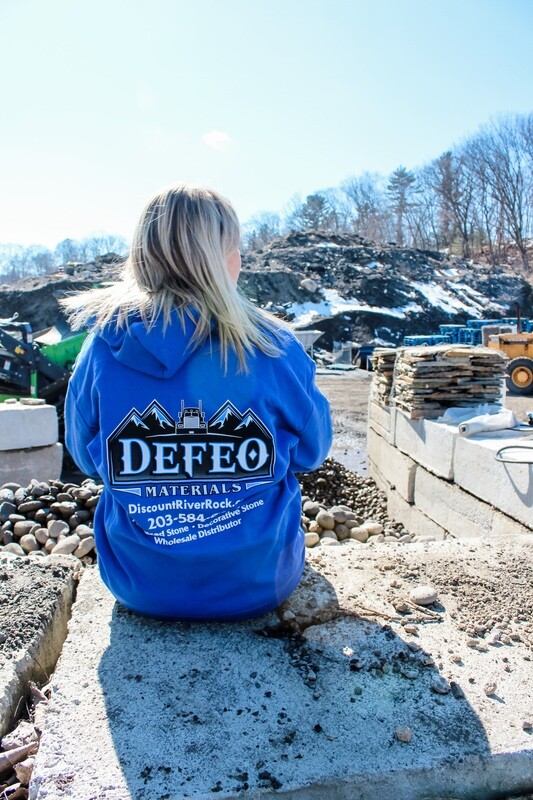 DeFeo Materials Hoodies - Blue