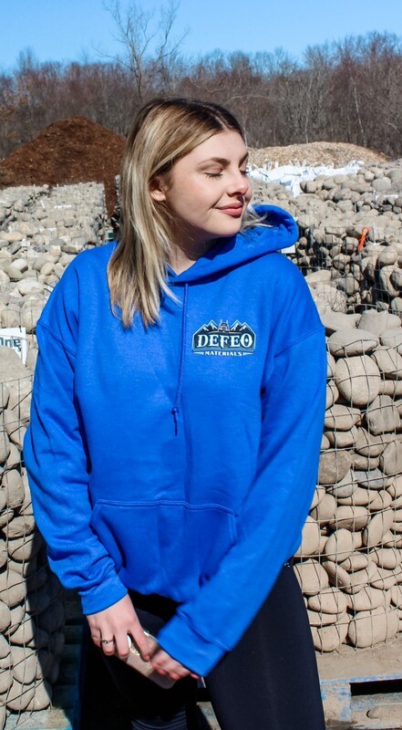 DeFeo Materials Hoodies - Blue
