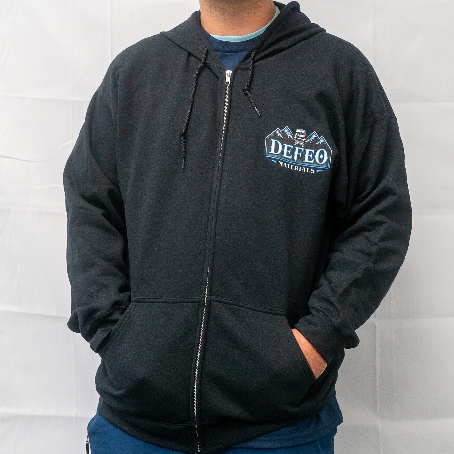 full zip club hoodie