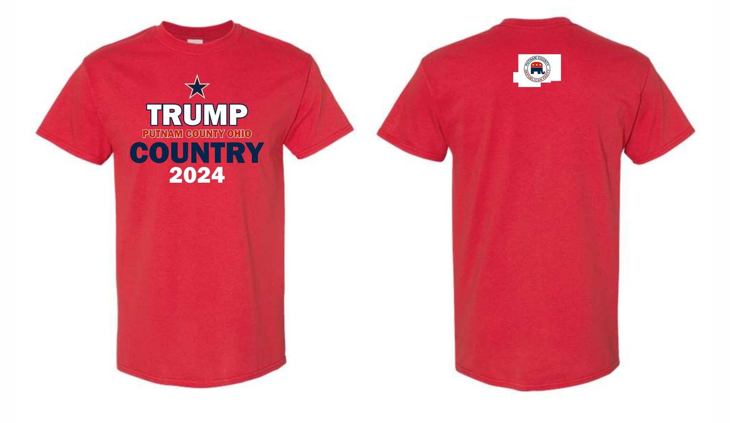 2024 Putnam County is TRUMP Country T-Shirt