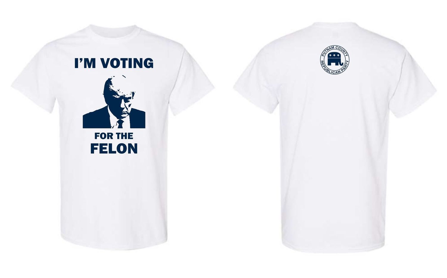 2024 I'm Voting for the Felon T-Shirt