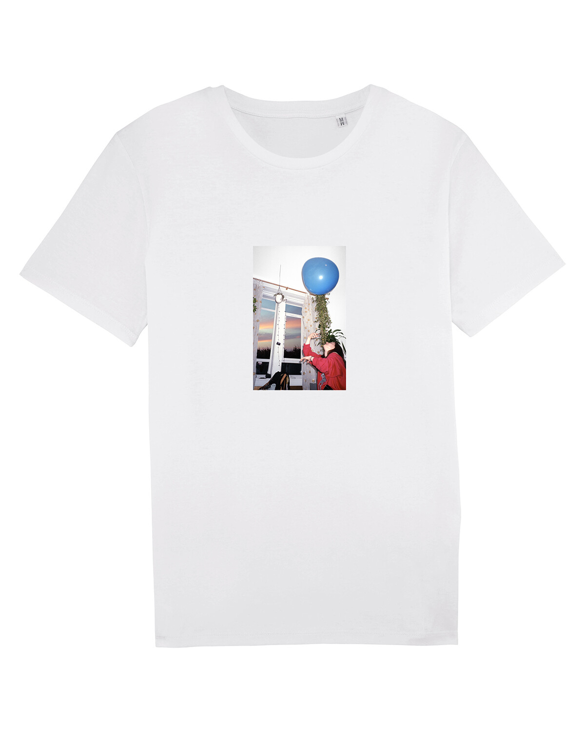 Blu Pale Ball White T-Shirt