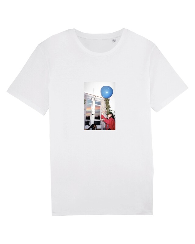 Blu Pale Ball White T-Shirt