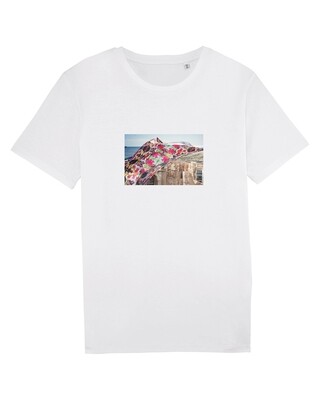 Sea Scarf White T-Shirt