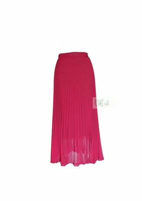 Chân váy xếp ly maxi cạp khoá kéo Chân váy xếp ly maxi cạp khoá kéo