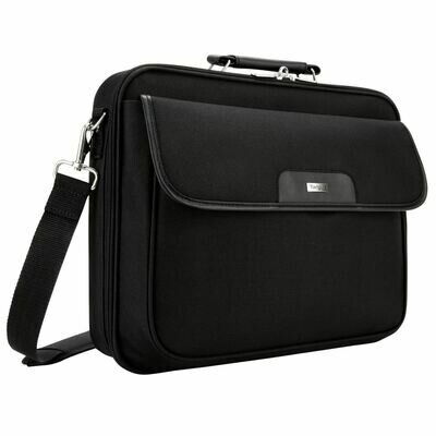 TARGUS CN01, 15.6" NOTEPAC, BLACK, PADDED COMPARTMENT, NOTEBOOK CARRY CASE.