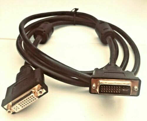 DVI-I Male to Female (24+5 Pins) Extension Cable 2 Meters