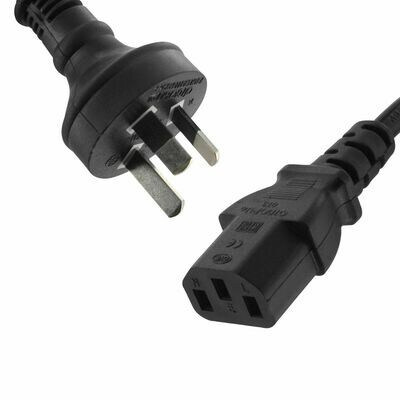 Power Cord Lead Cable 3 PIN AU 250V 10A For PC Computer TV Monitor Printer LCD