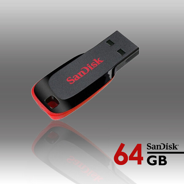 Sandisk Cruzer Blade CZ50 64GB USB Flash Drive