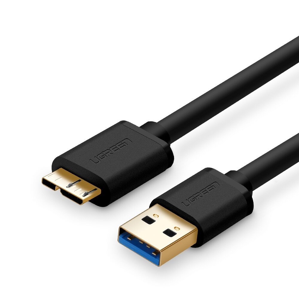 UGREEN USB 3.0 A Male to Micro USB 3.0 Male Cable 0.5m (Black) 10840