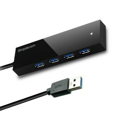 Simplecom CH341 USB 3.0 External  4 Port HUB Built-in 0.5M Cable For PC Laptop