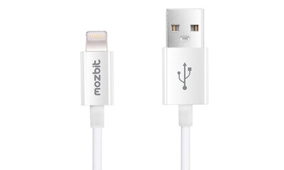 Mozbit 1M Lightning To USB Charge & Sync Cable