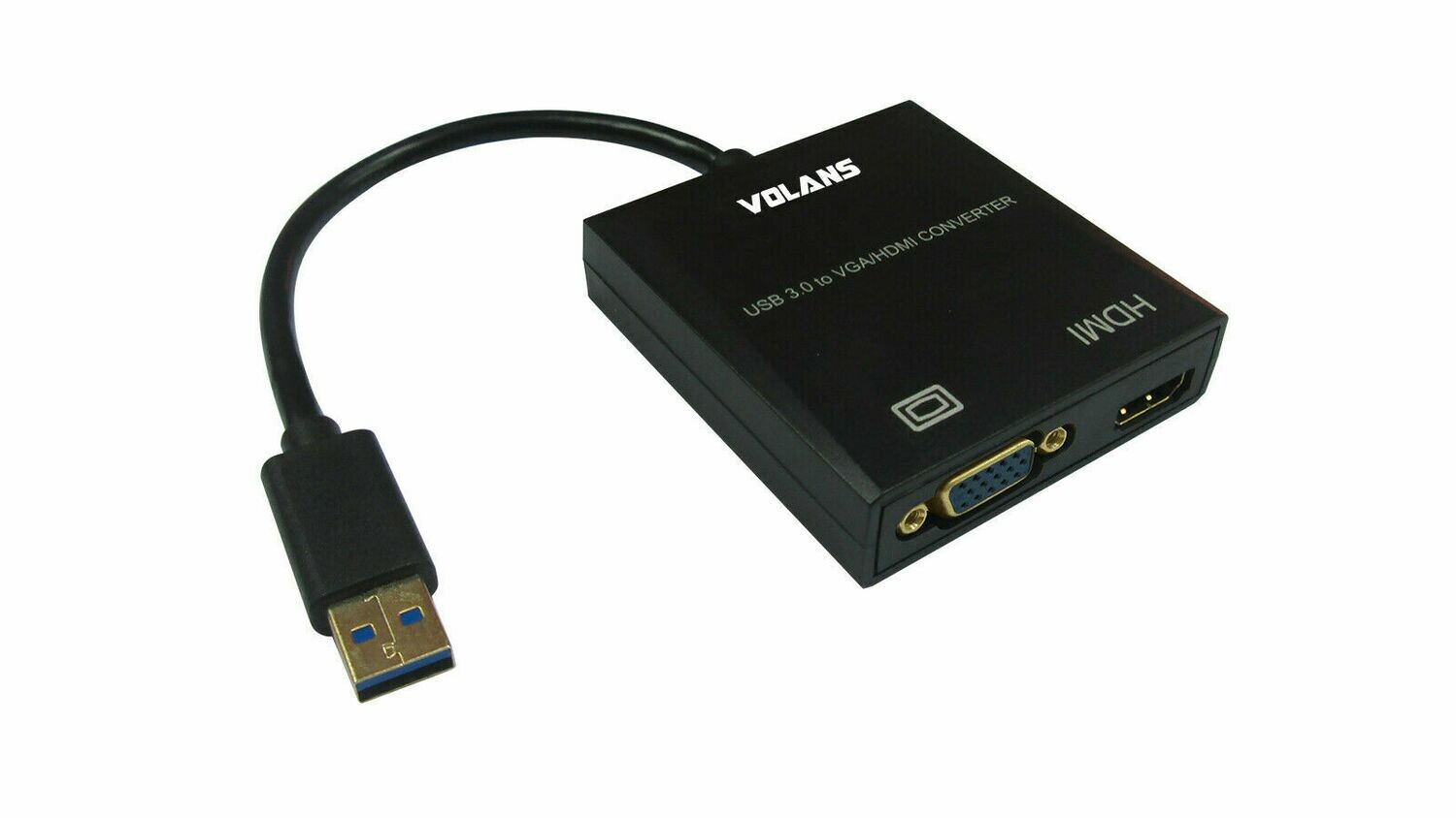 VOLANS USB 3.0 TO VGA/HDMI CONVERTER