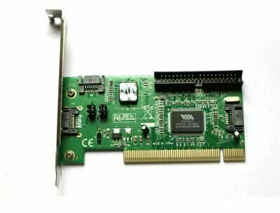 3 Ports SATA Serial ATA + 1 IDE I/O Controller PC Adapter PCI Card