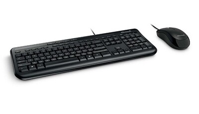 MICROSOFT WIRED USB KEYBOARD AND MOUSE DESKTOP 600