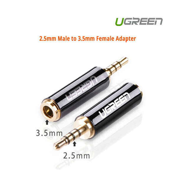 UGREEN 2.5mm Male to 3.5mm Female Adapter (20501)