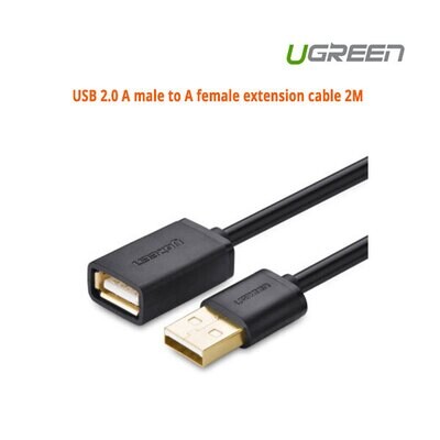 UGREEN USB 2.0 A male to A female extension cable 2M (10316)