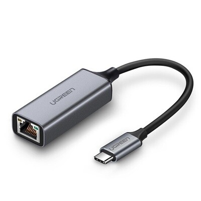 UGREEN USB Type C to 10/100 Ethernet Adapter (Space Gray) 50736
