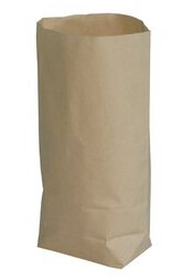 NATRONBODENBEUTEL  Bodenbeutel  braun  28x44cm  5 KG  250 Stk