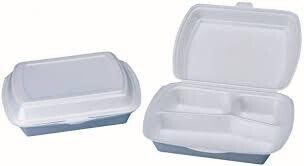 Menü-Box HP4-3 / IP_4 3-geteilt / weiss oder Cream laminiert / 200 Stk.​​