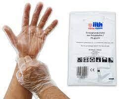 Einmalhandschuhe transp. Gr.L