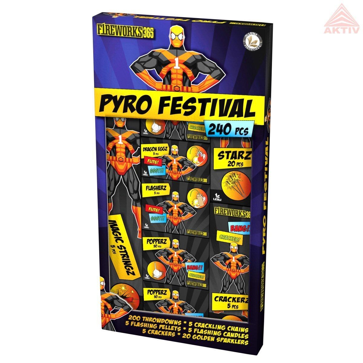 Pyro Festival 240-tlg. Jugendsortiment