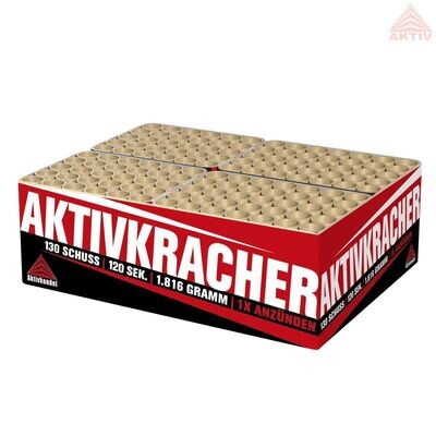 AKTIVKRACHER 130 Schuß Megaverbund 120 Sek NEU AKTIVKRACHER 130 Schuß Megaverbund 120 Sek NEU