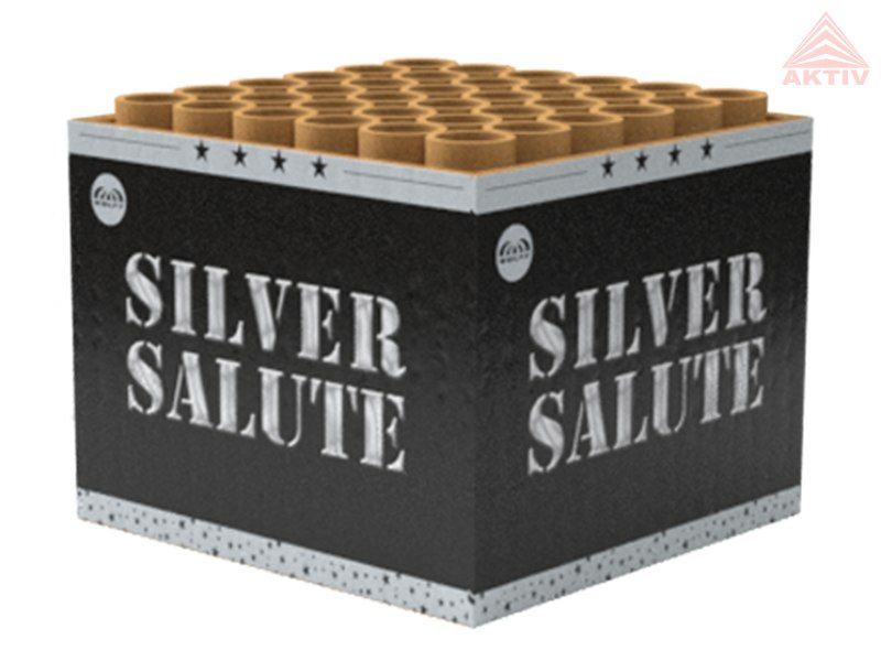 Silver Salute, 36-Schuss Knallbatterie  NEU