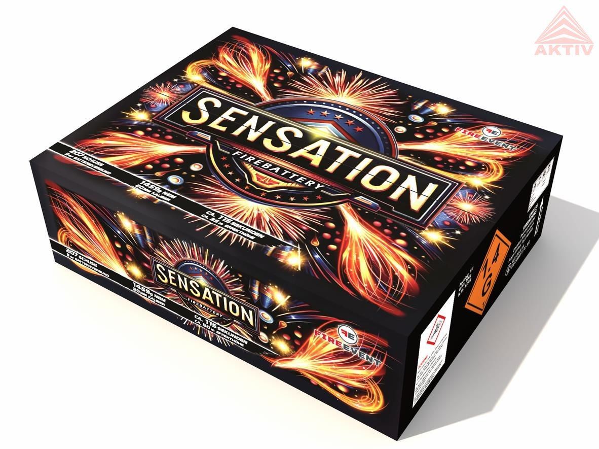 Sensation, 207-Schuss 2er-Verbund  NEU