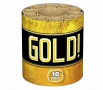 Gold, 10-Schuss-Batterie Gold, 10-Schuss-Batterie