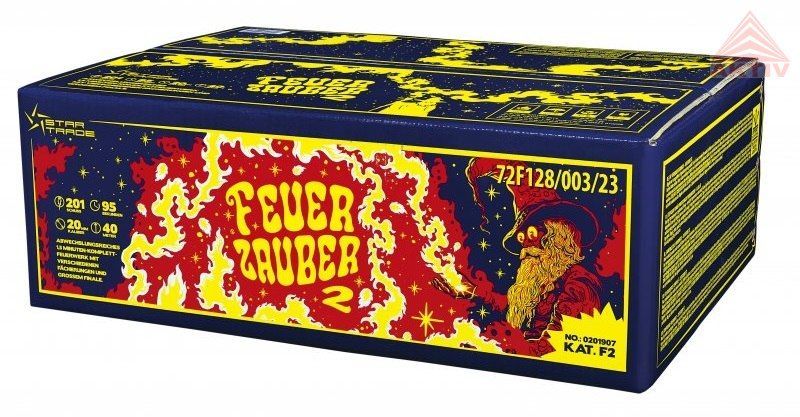 Feuerzauber 2, 201-Schuss MEGA Verbund NEU