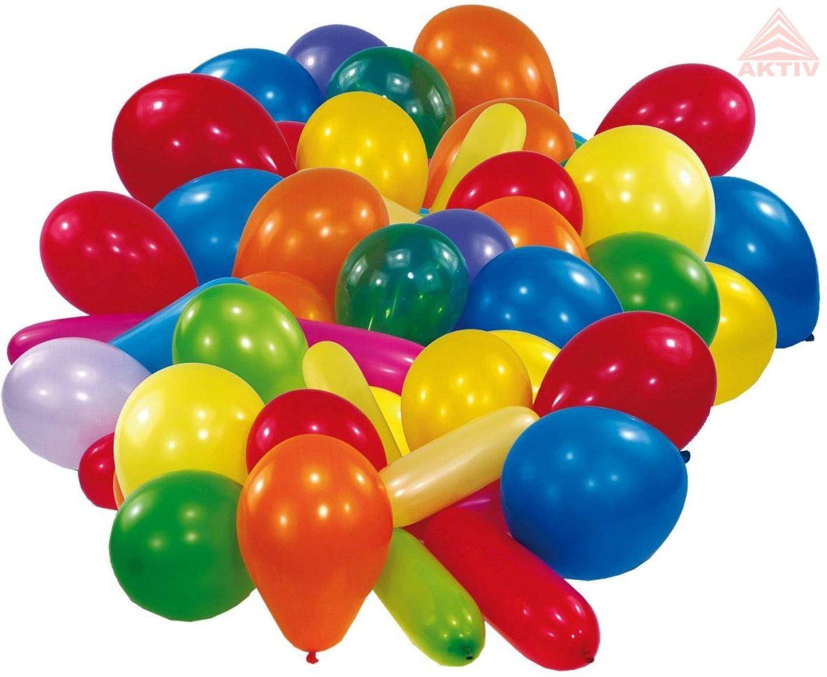 Luftballon 10er farblich sortiert