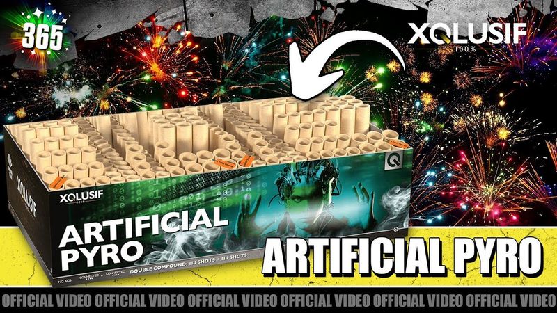 Artificial Pyro 228 Schuss Doppelverbund 30mm Artificial Pyro 228 Schuss Doppelverbund 30mm